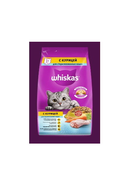 Кошачье меню от Whiskas (Вискас)