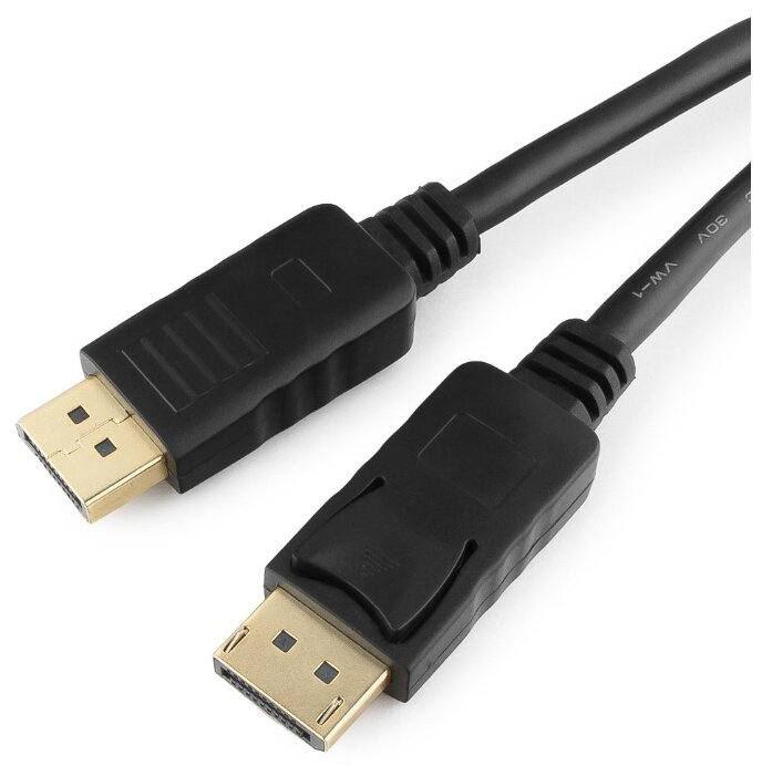 

Кабель Cablexpert DisplayPort CC-DP-6, v1.1, 1.8м, 20M/20M, черный, экран, пакет