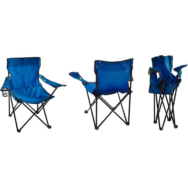 Складное туристическое кресло, цвет синий 0-628S — купить в