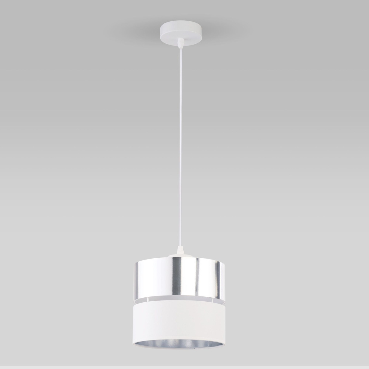 

Светильник подвесной (К) TK Lighting Hilton Silver 60Вт E27 4440