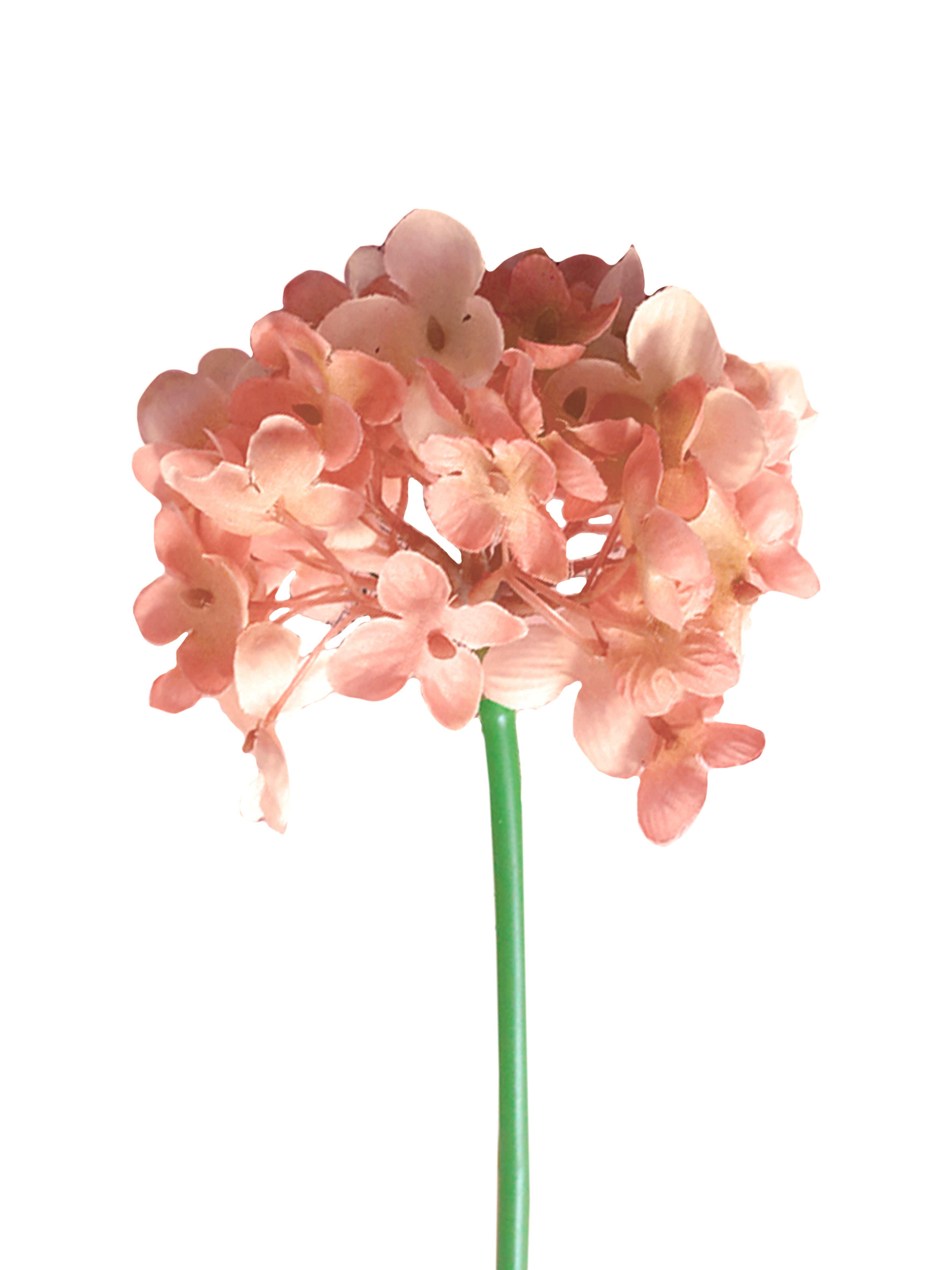 

Искусственный цветок Розовая Гортензия из ткани, 26,5х11х11см, арт.88286