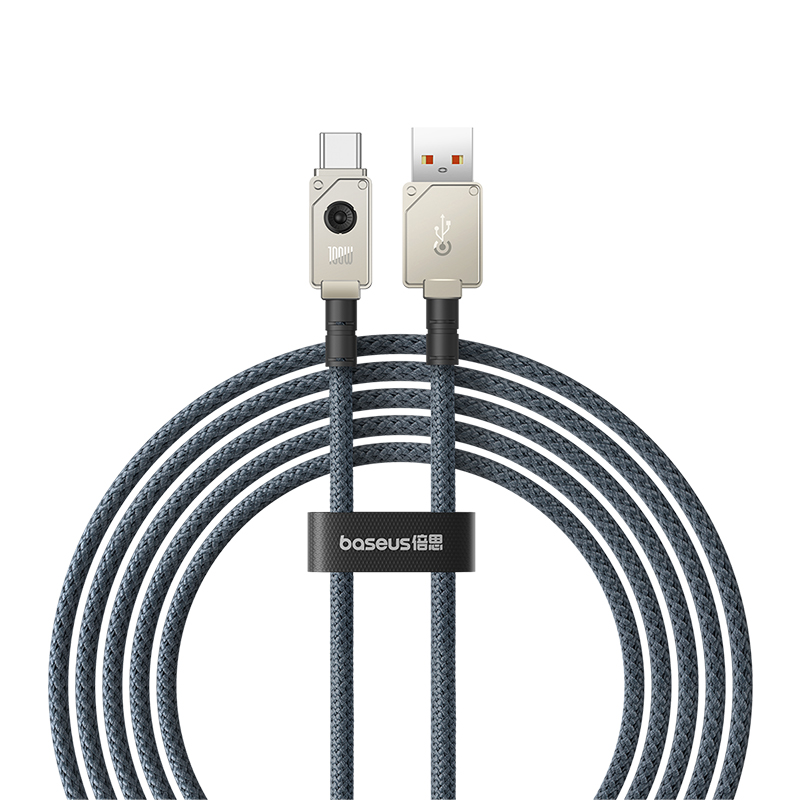 

Кабель Baseus P10355801221-01 Cable USB to Type-C 100W 2m Stellar White