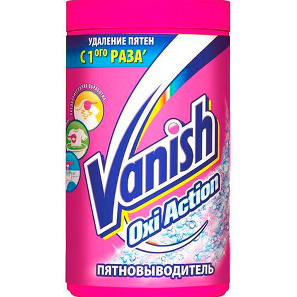 

Пятновыводитель Vanish Oxi Action Интеллект Plus, 0,5 кг