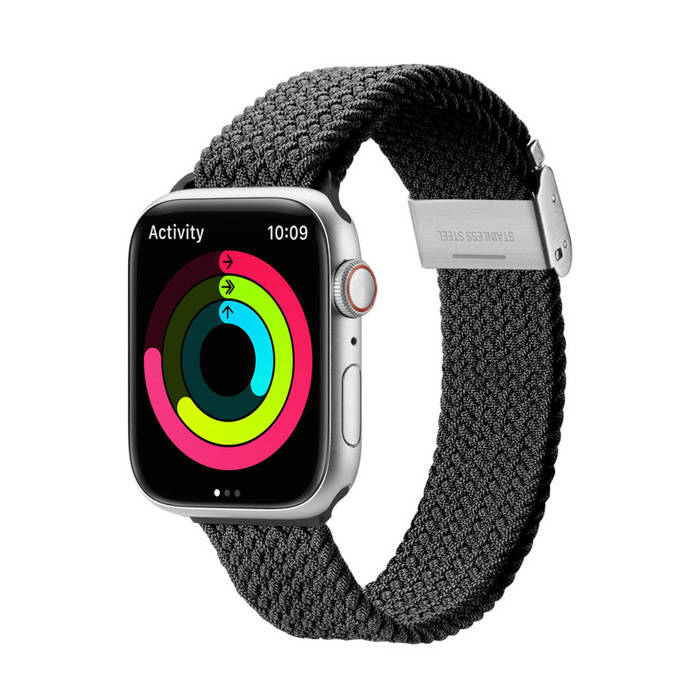 

Ремешок для смарт-часов DuxDucis Apple Watch Ultra/SE/8/7/6/5/4/3/2/1 Вlack