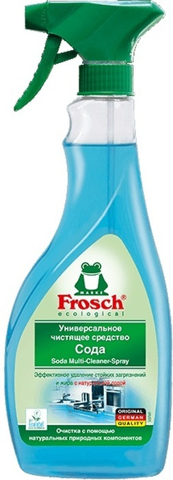 

Средство интенс. универсальное чистящее с содой FROSCH SODA SPRAY 500мл 1706450