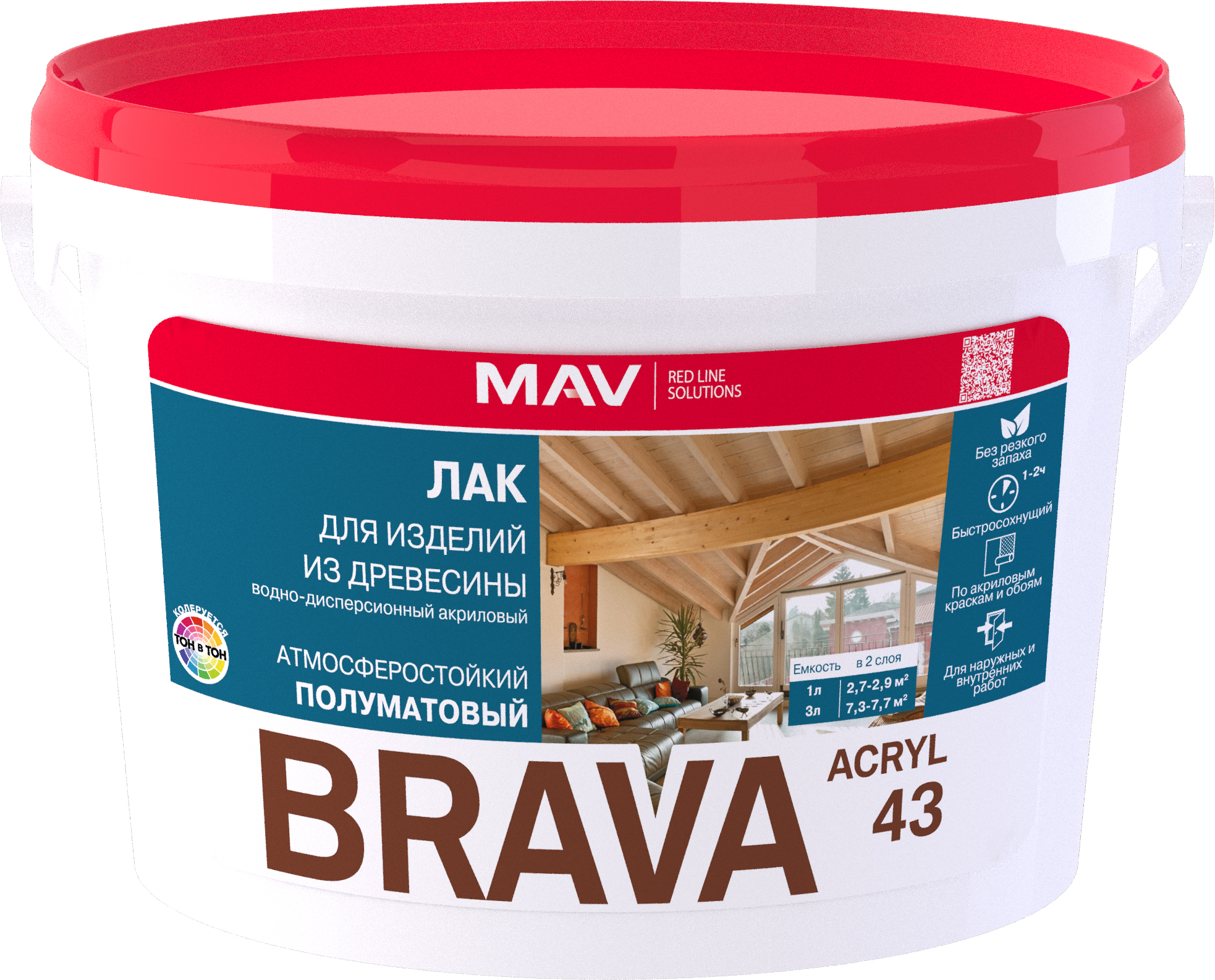 Лак MAV Brava ВД-АК-1043